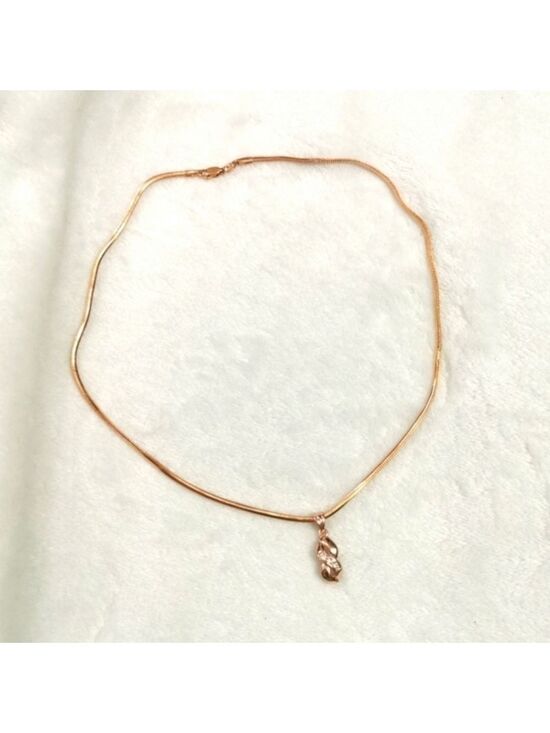 Various Jewelry - 3/ $15 Faux Rose Gold Necklace fancy